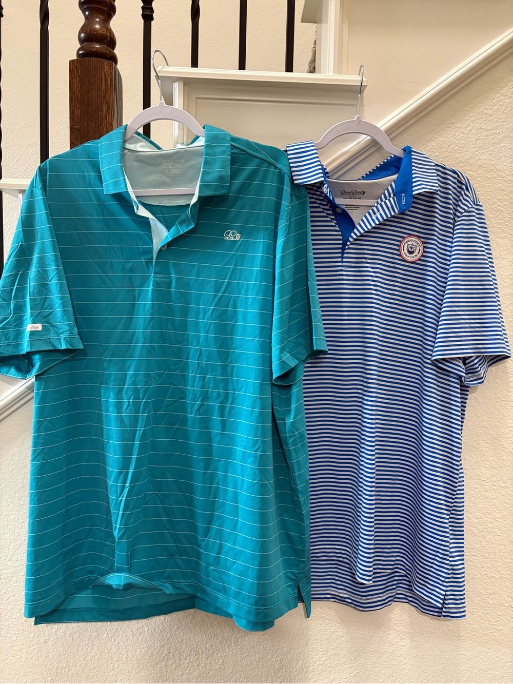 2 Good Good Golf Polos